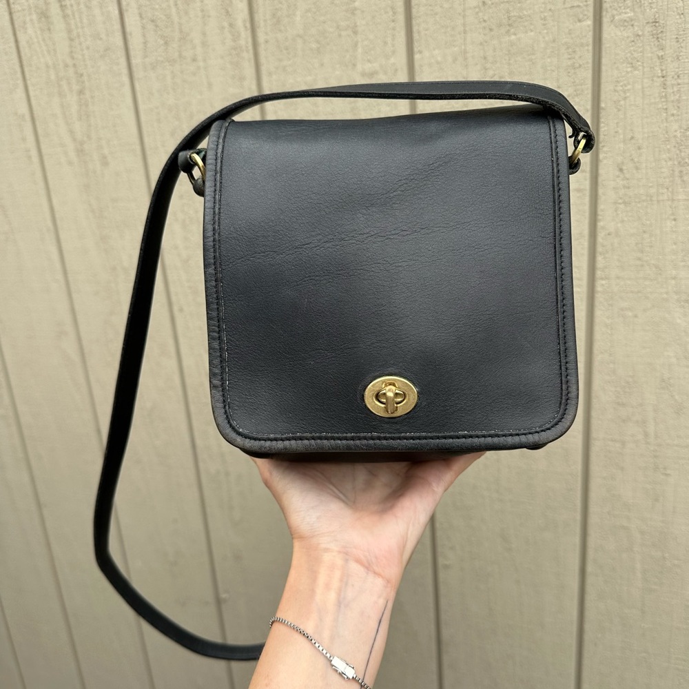 Vintage Coach Companion Bag 9076 Black